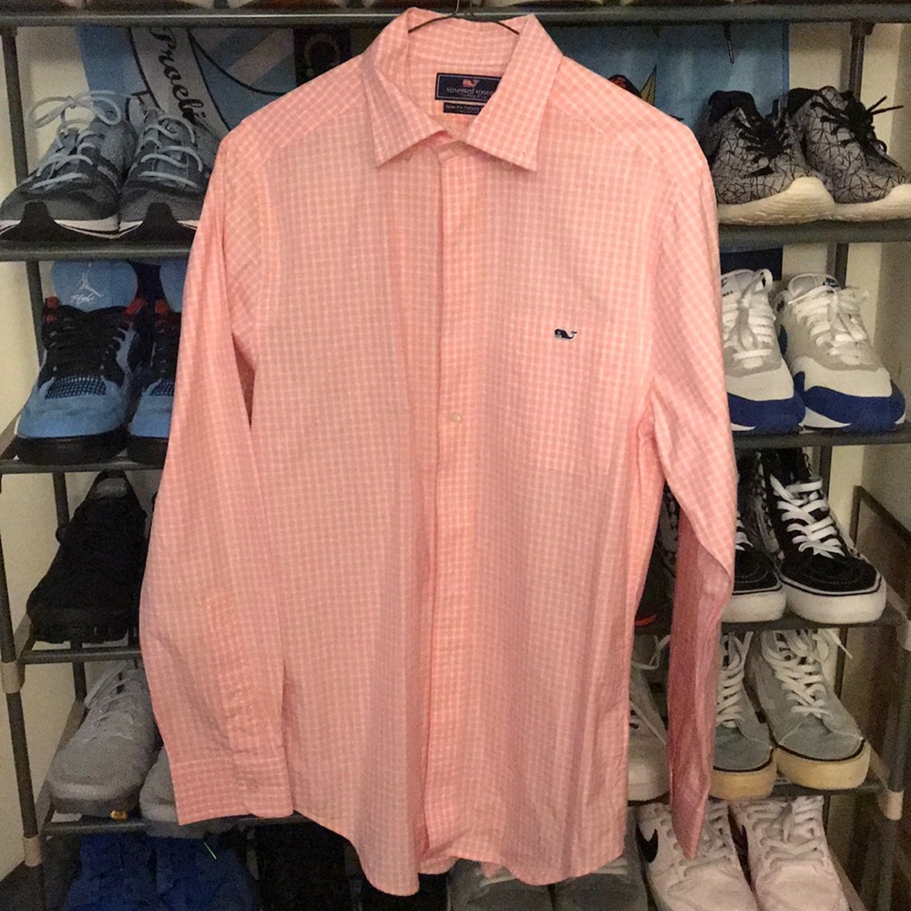 Vineyard Vines - Slim Fit Tucker Shirt - Pink